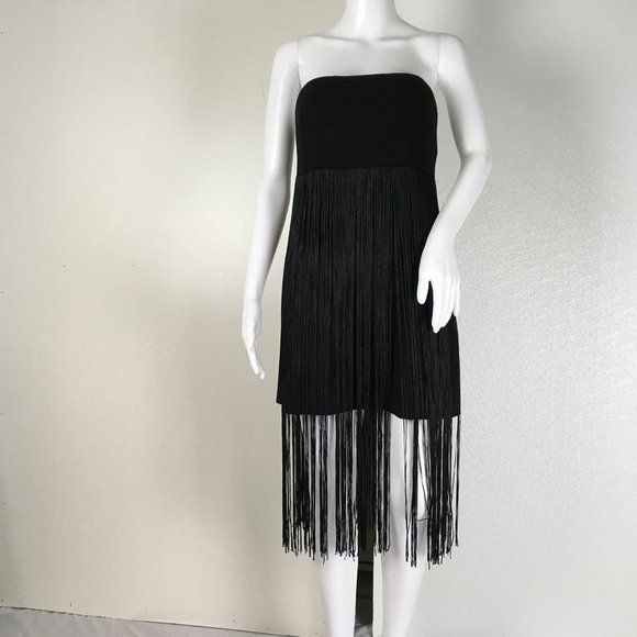 Ramy Brook Women fun fringe dress Dress Size 2 VM